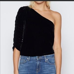Black Joie Velvet shirt